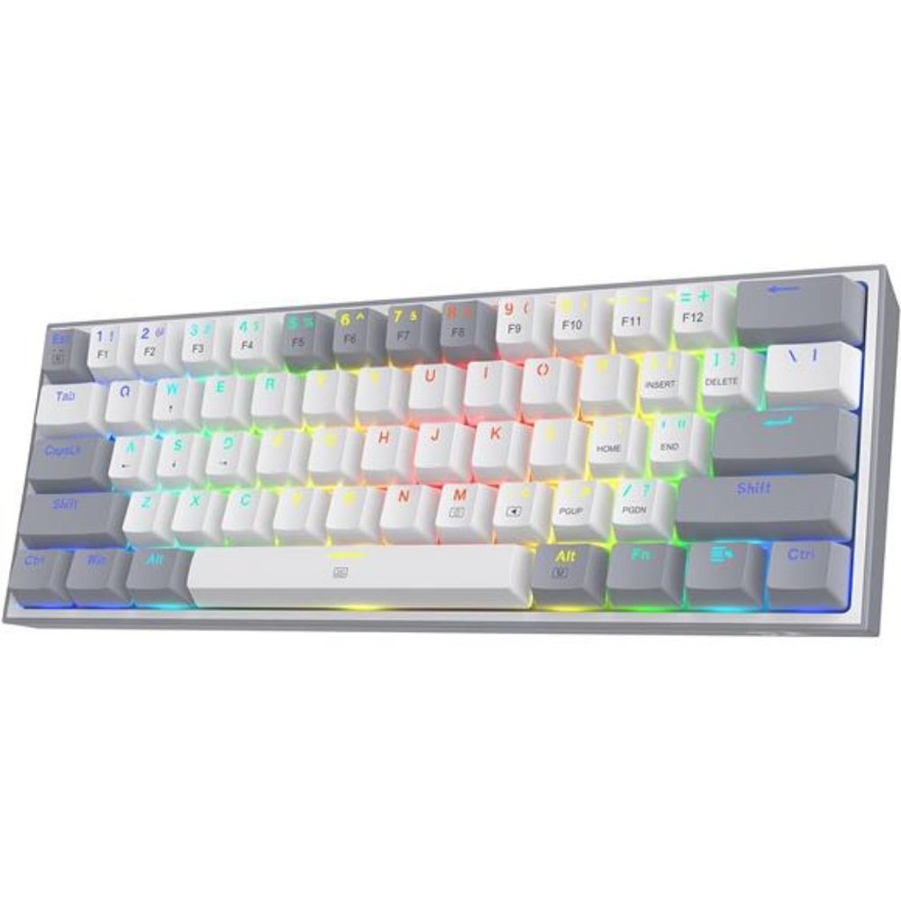 K617 Fizz 60% Wired RGB Gaming Keyboard, 61 Keys Compact Mechanical Keyboard